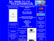 Tablet Screenshot of pc1staid.co.uk